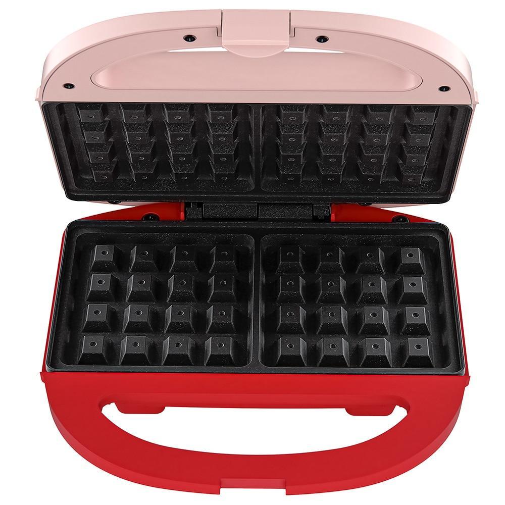 Máquina de Waffle Cadence, Rosa – WAF200