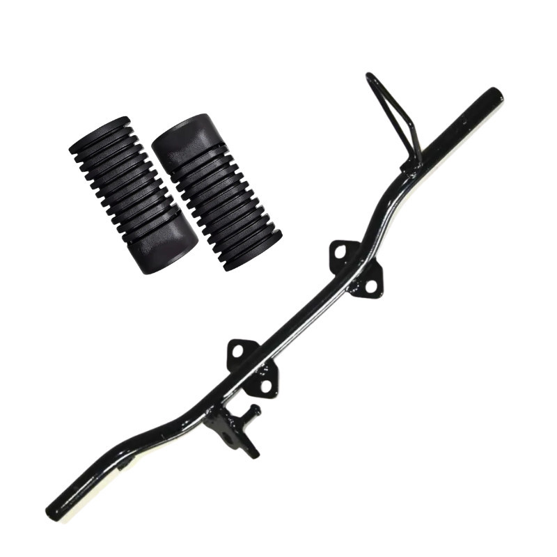 Estribo Apoio Central Ferro Maciço+Borracha Fan 125 2009/2013
