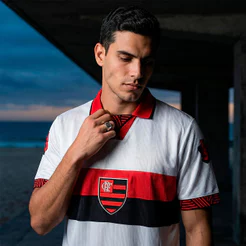 Camisa Flamengo Retrô 1996 Away Masculina Oficial