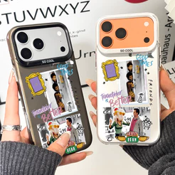 Capa de celular friends para iphone 17 16 15 14 13 12 11 pro max 7 8 14 plus x xs max