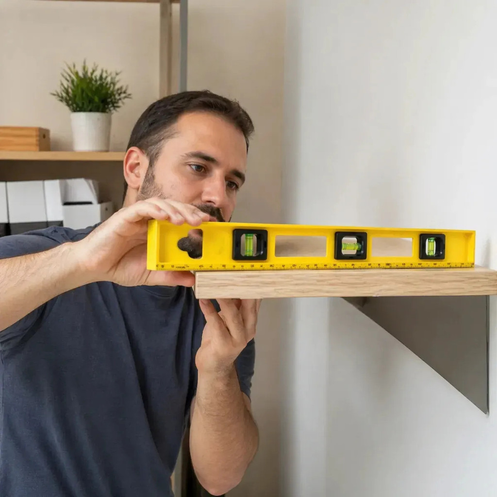 Nível Plástico 50cm 3 Bolhas Régua Ferramenta Para Construção