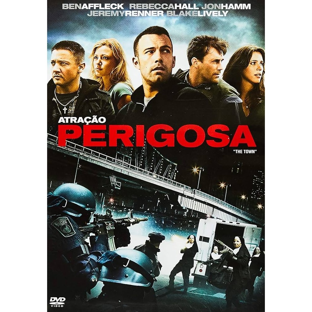 DVD Atração Perigosa direção Ben Aflleck
