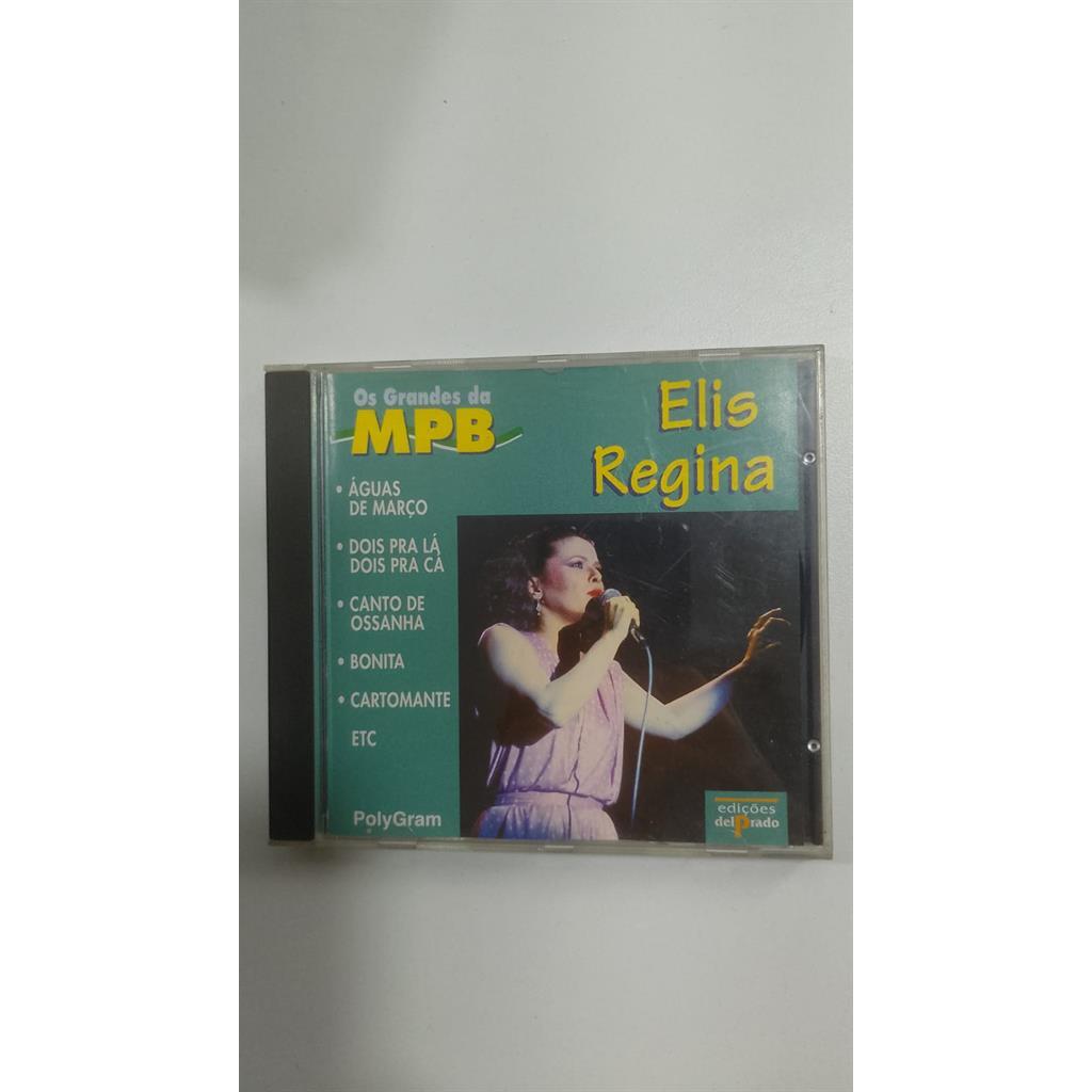 CD Grandes da MPB - Elis regina Grandes da MPB - Elis regina
