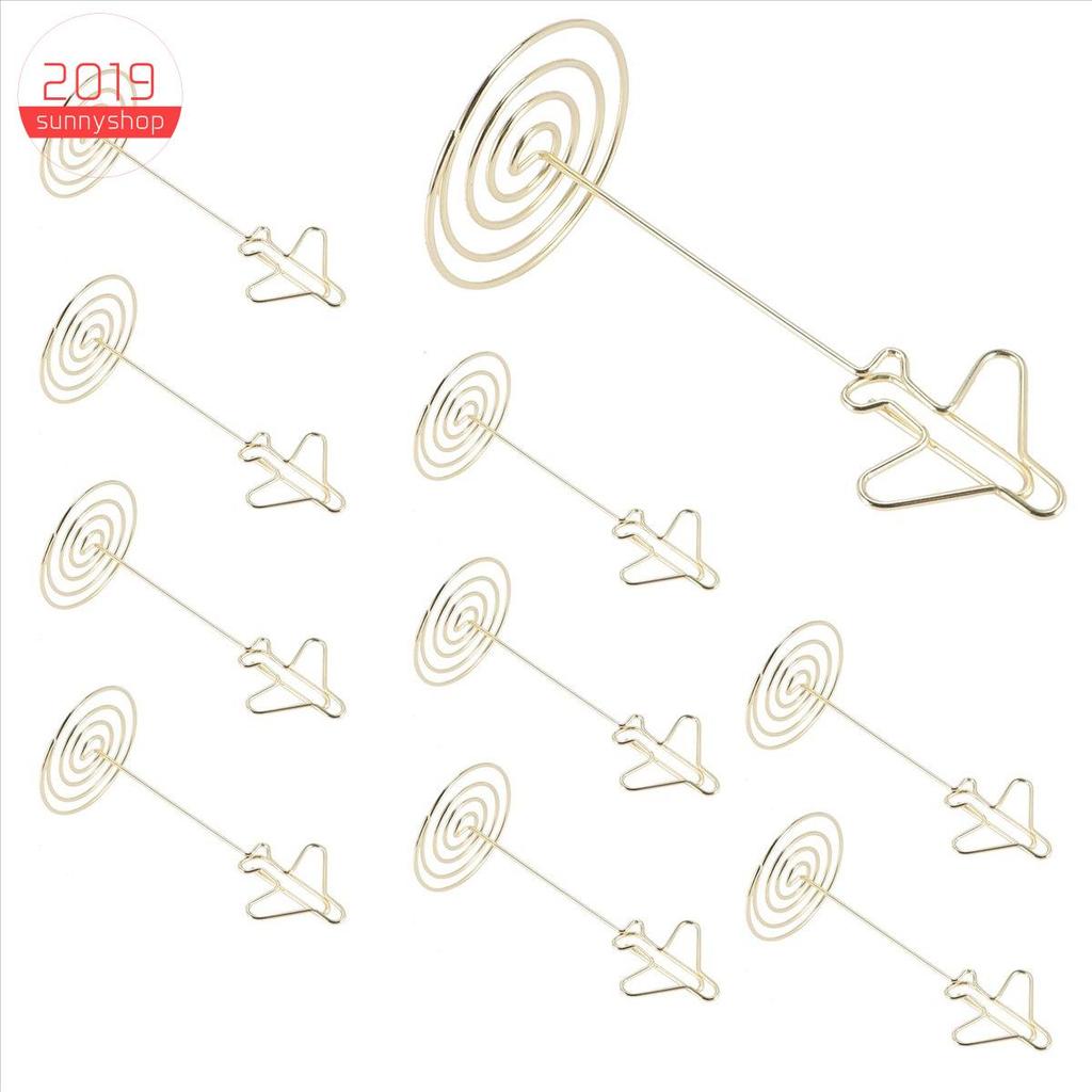 [Bestseller S] 10 Unidades De Suporte Para Clipe De Memorando , Cartão De Nome De Número De Mesa , Visita De Metal , Fot