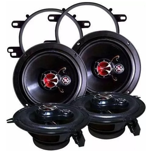 Kit Alto Falantes Fiat Strada Cabine Dupla KF.034 Foxer