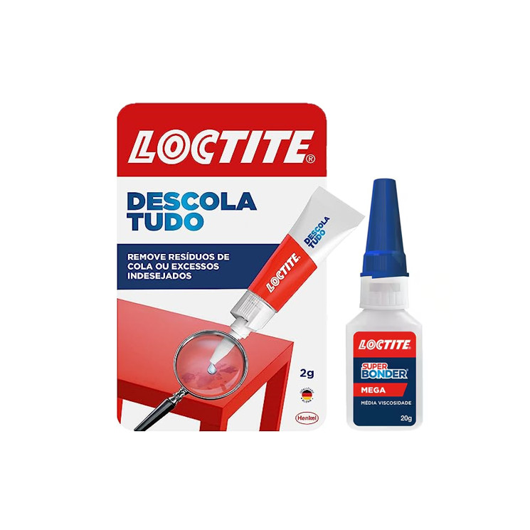 Kit Super Bonder Ultra Forte 20g + Descola Tudo 2g