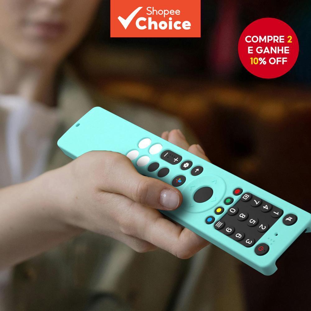 Capa de silicone protetora para controle remoto de TV de voz TCL RC833A / TCL 2025 C71K 4K Q6C