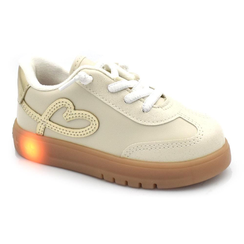 Tênis de Menina de LED Molekinha do 18 ao 25