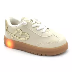 Tênis de Menina de LED Molekinha do 18 ao 25