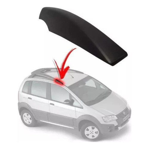Imagem Tampa Dianteira Do Rack Lado Direito Fiat Idea