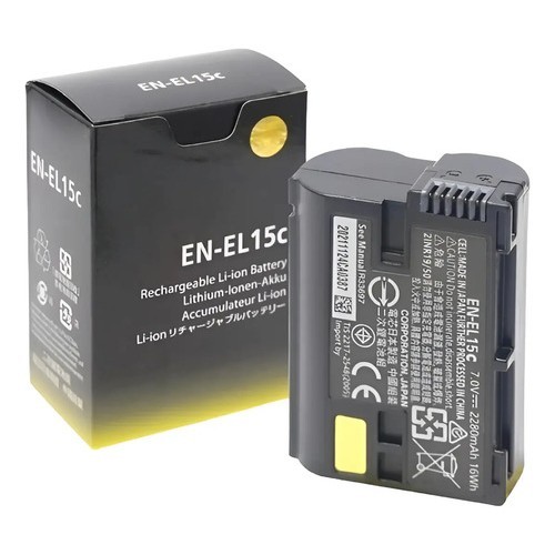 Ni-kon En-el15c Z5 Z6 Z7 D850 D800 D500 2280mah