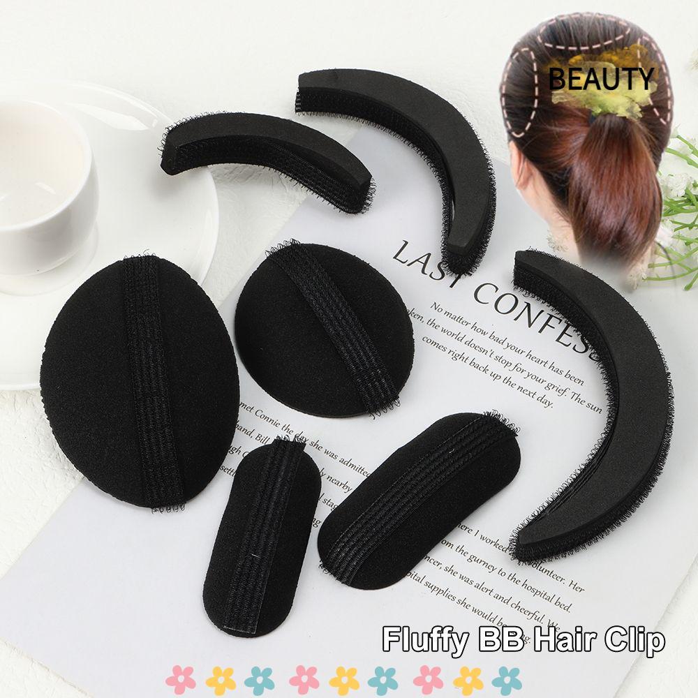BEAUTYHOMEBR Fofo BB Grampo De Cabelo Esponja Clipe Senhora Menina Almofada De Raízes
