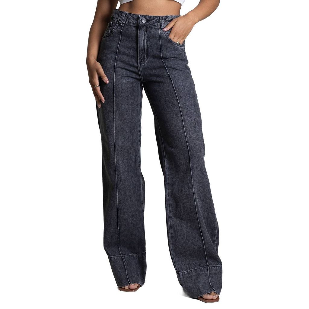 Calça Jeans Sawary Wide Leg - 282288