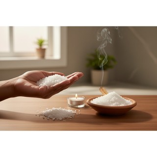 Sal Grosso 500g Rituais Banhos e Limpeza Energética