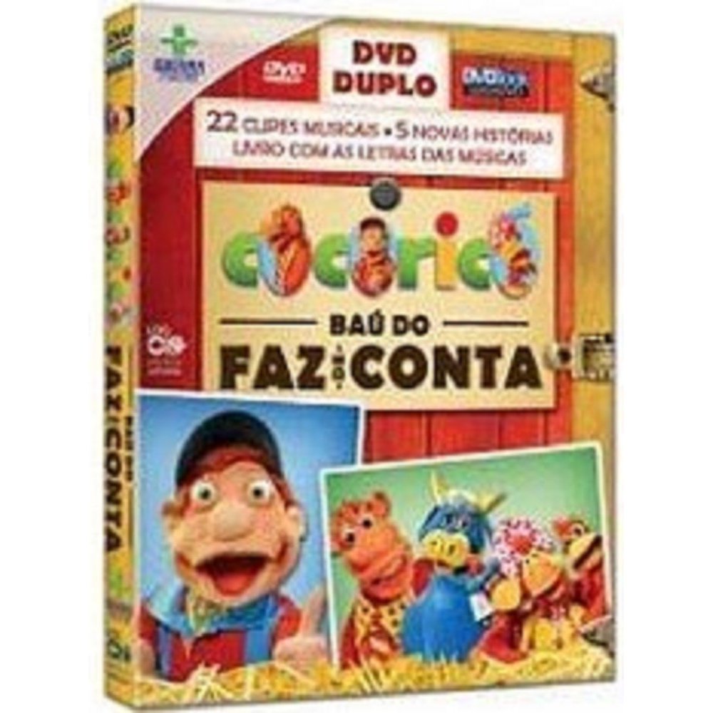 Cocoricó : Baú do Faz de Conta (Dvd Book) (2Pc)