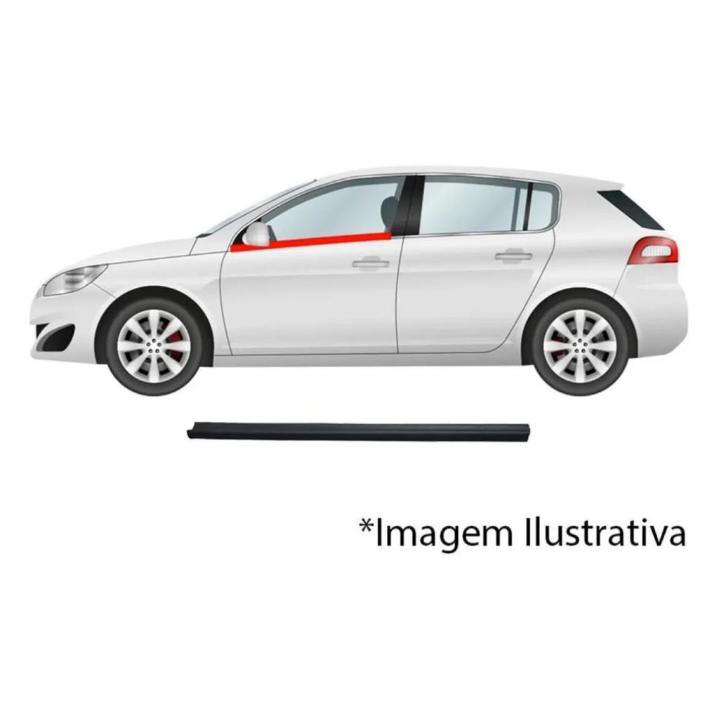 Pestana Traseira Externa Esq Tempra 4 Pts/Tipo 5 Pts