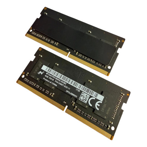 Memória Micron 8gb 2x4gb 1rx16 Pc4-2400t Ddr4 Mta4atf51264hz Notebook