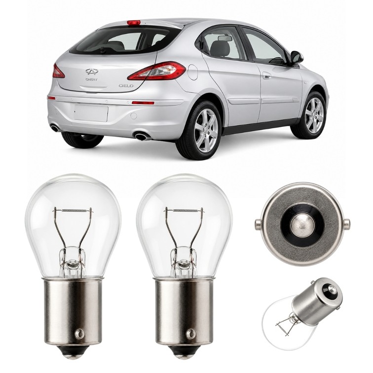 Par Lâmpada 1141 Ré 12V 3200K Chery Cielo 10/12