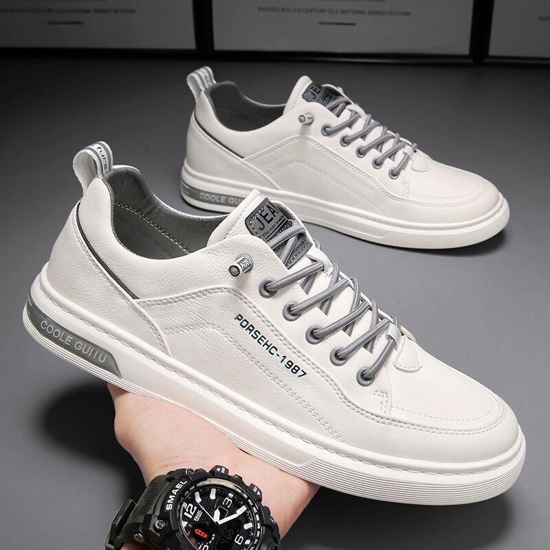 Sapatos masculinos verão novo estilo respirável sapatos brancos estudantes masculinos na moda All-Match sapatos de pano