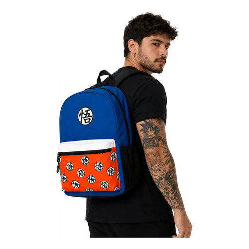 Mochila Dragon Ball Z Escolar Anime Goku Clio Style Dragon Ball