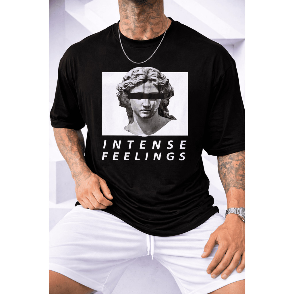 Camiseta Masculina academia Exclusiva 100% Algodão Preta Estampada Alta Definição Corrida Caminhada camisa fitness
