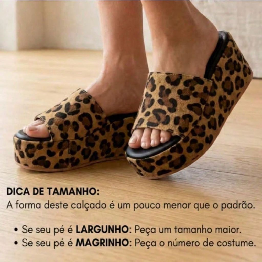 Sandália Feminina Tamanco Plataforma Flatform Tira Bordada Luxo Elegante Confortável