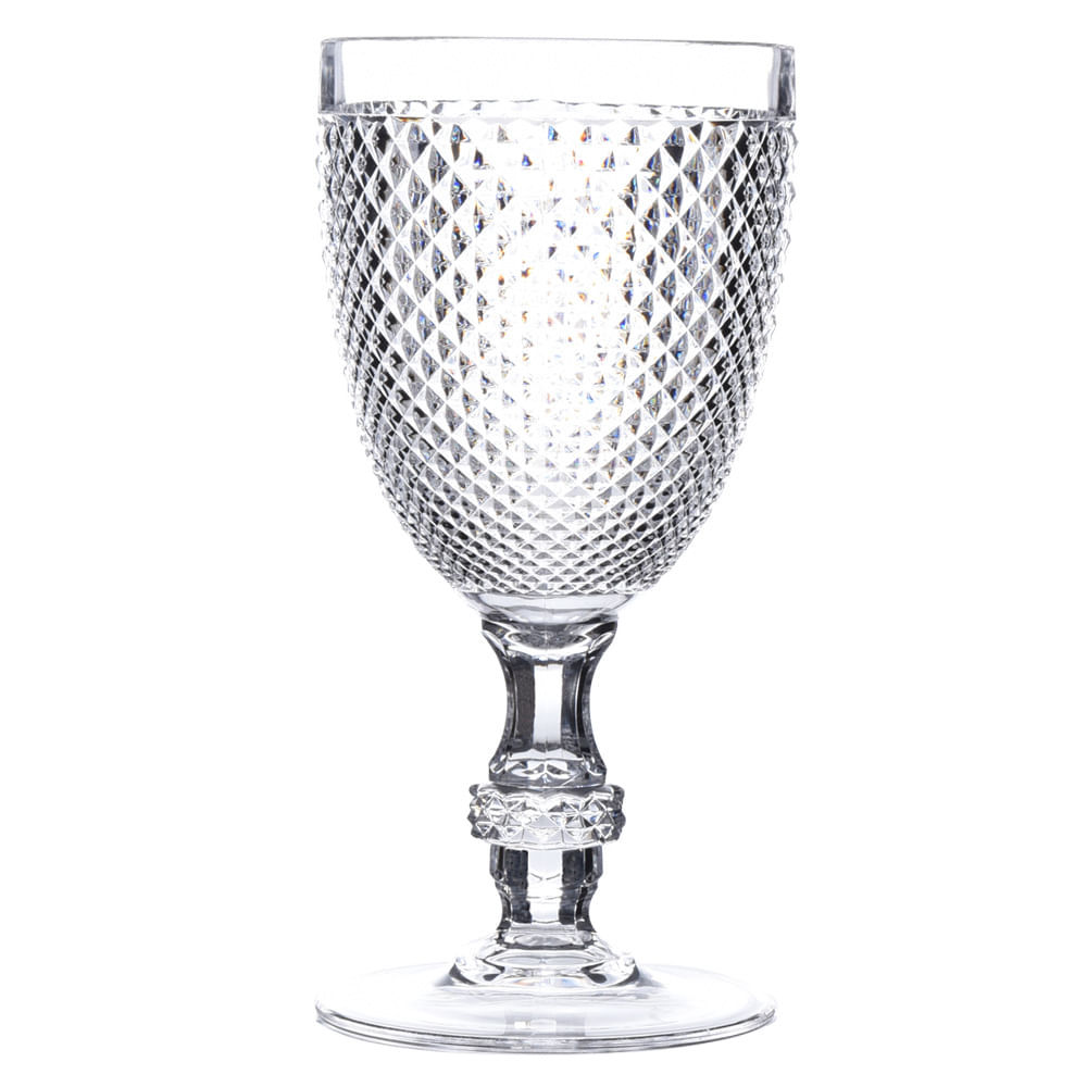 Taça para Vinho em Acrílico 400Ml Diamond Kenya