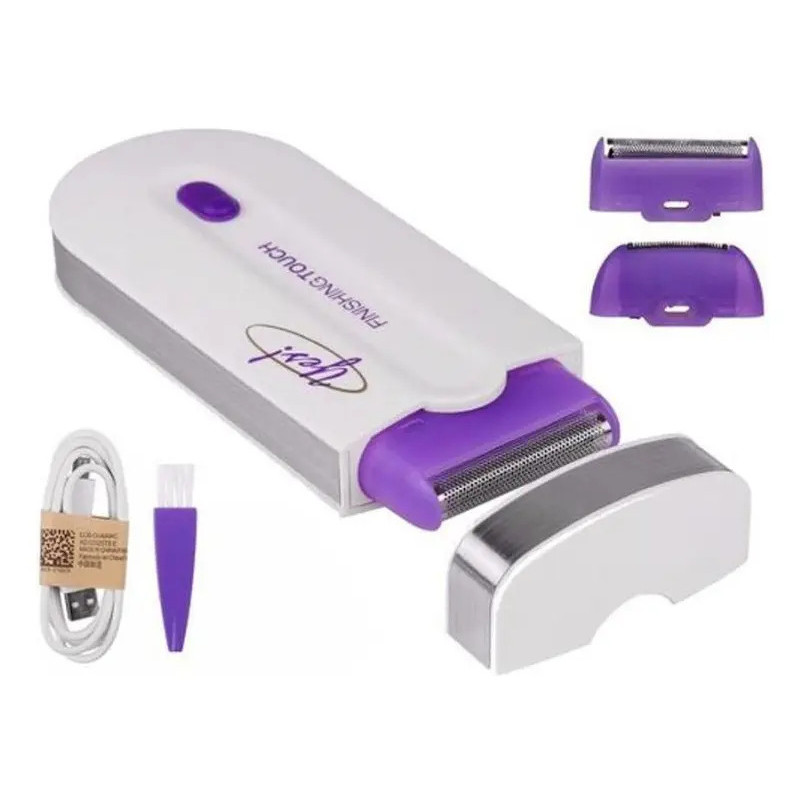 Depilador Laser Recarregável Corporal Intimo Unissex Indolor Roxo