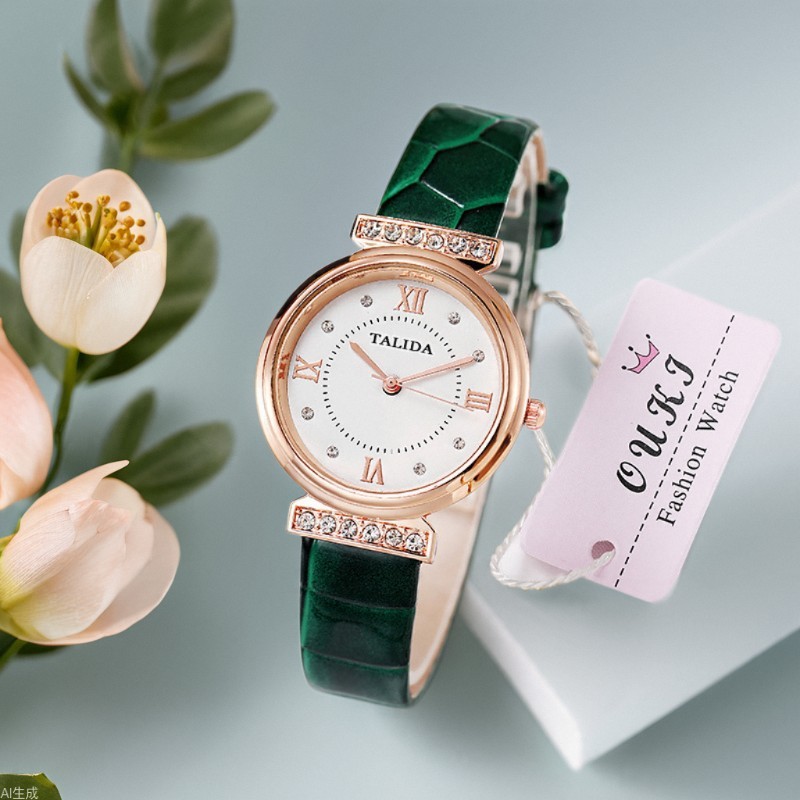 Novo relógio feminino senhoras diamante moda relógio feminino quartzo moda relógio senhoras relógio Casual