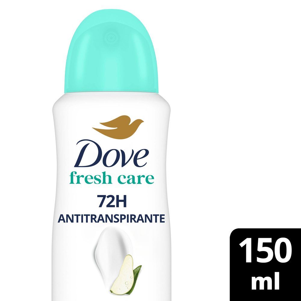 Desodorante Antitranspirante Aerosol Go Fresh Pera e Aloe Vera Feminino 48h Dove 150ml