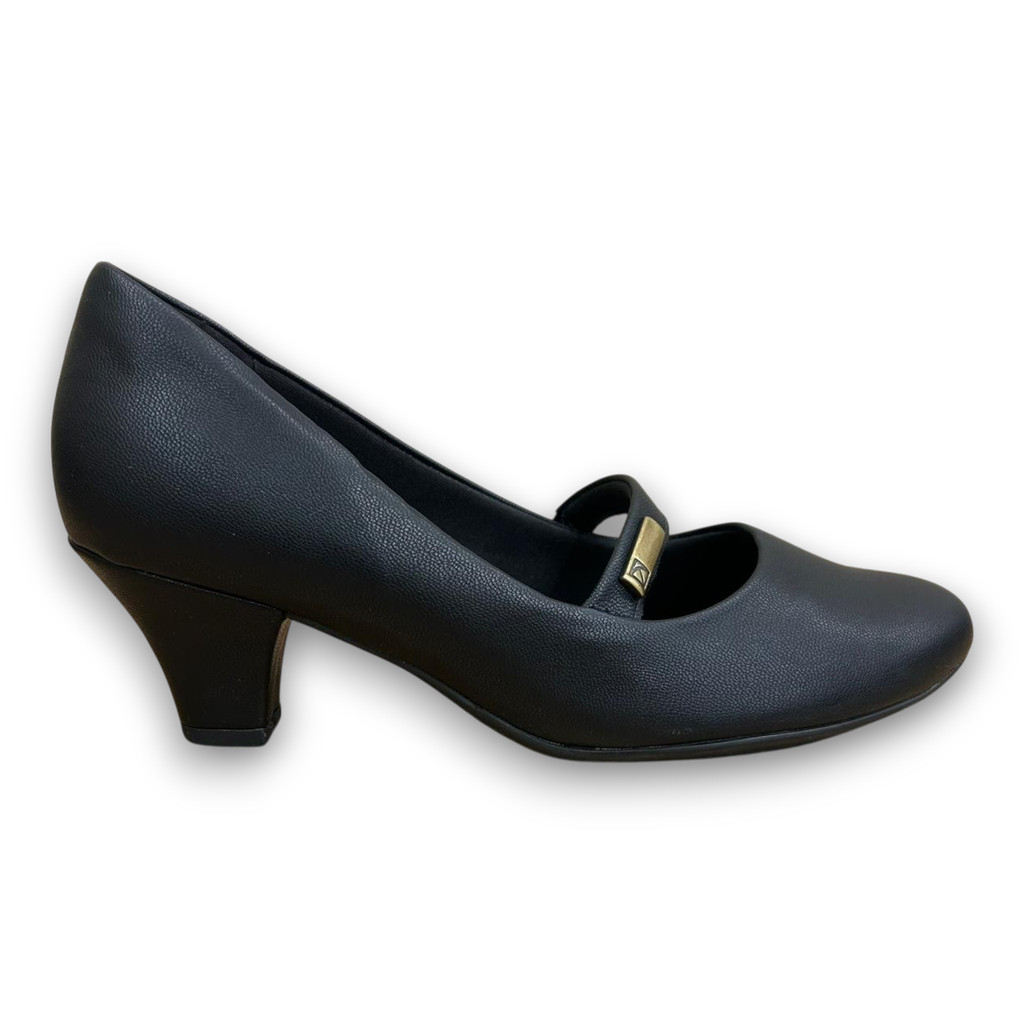 Sapato Feminino Piccadilly  Elegante Social Escritório Obreira Secretária Trabalho Uniforme Macio Confortável 703016