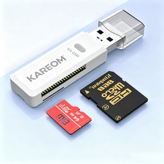 Leitor de Cartão USB 3.0 2 em 1 Alta Velocidade SD/TF Portátil Plug and Play para PC Notebook Câmera