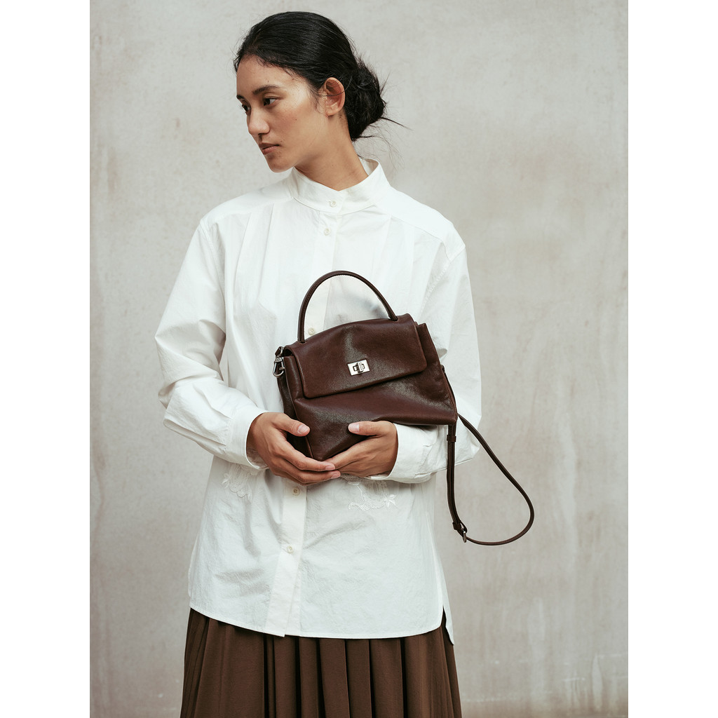 AVALEA Valerie primeira camada vegetal curtido bolsa de couro médio Retro saco do mensageiro um ombro couro genuíno bols