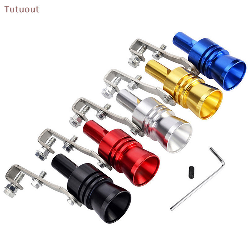 Tututu 1PC Simulador De Som Universal TUTU Turbo Para Carro Muffler BR