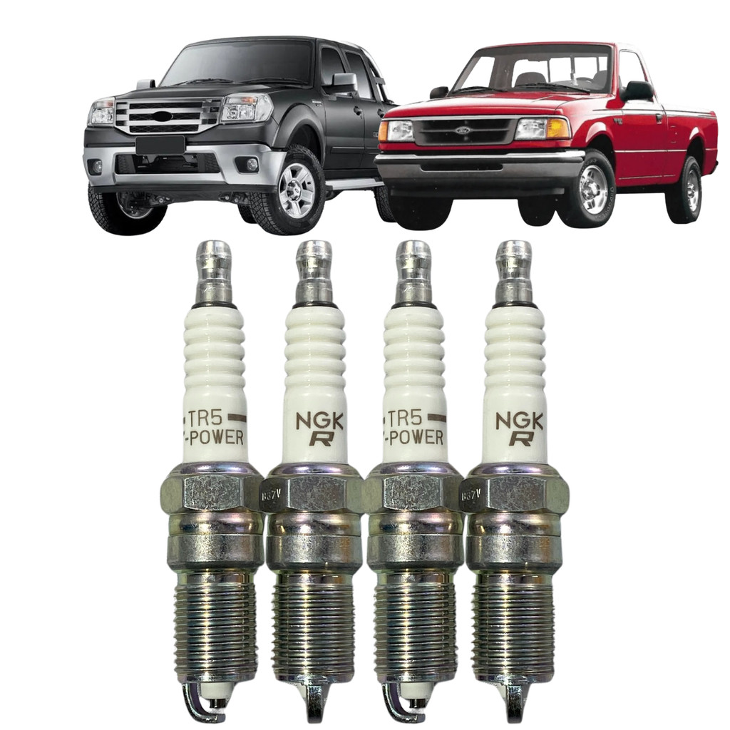 Jogo Vela Ignição Ngk Ford Ranger 2.3 16v 2010 2012