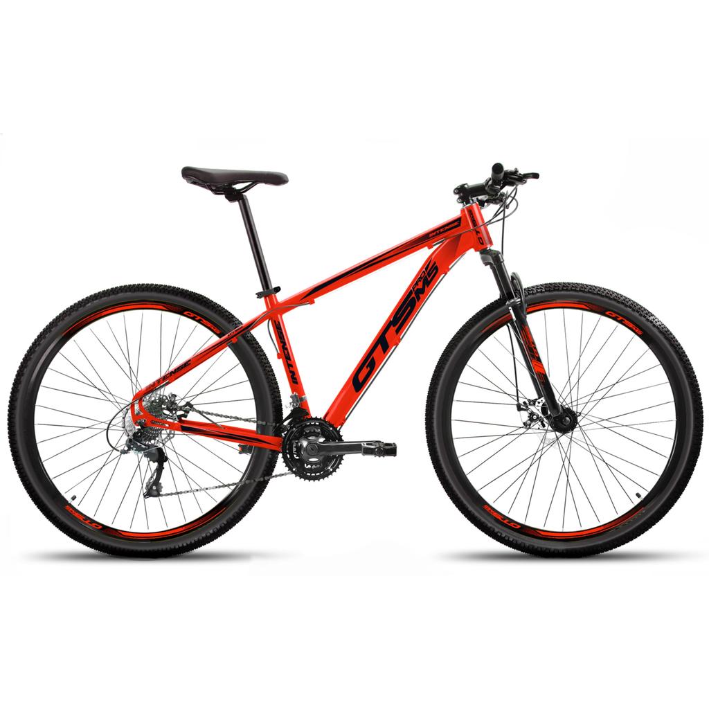 BICICLETA ARO 29 ALUMINIO GTSPROM5 INTENSE FREIO HIDRÁULICO 24 MARCHAS