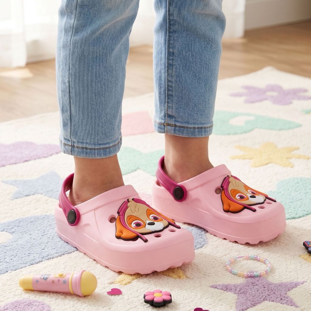Babuche Infantil Feminino Original Lançamento Para Meninas De Personagem Estiloso Envio Rápido