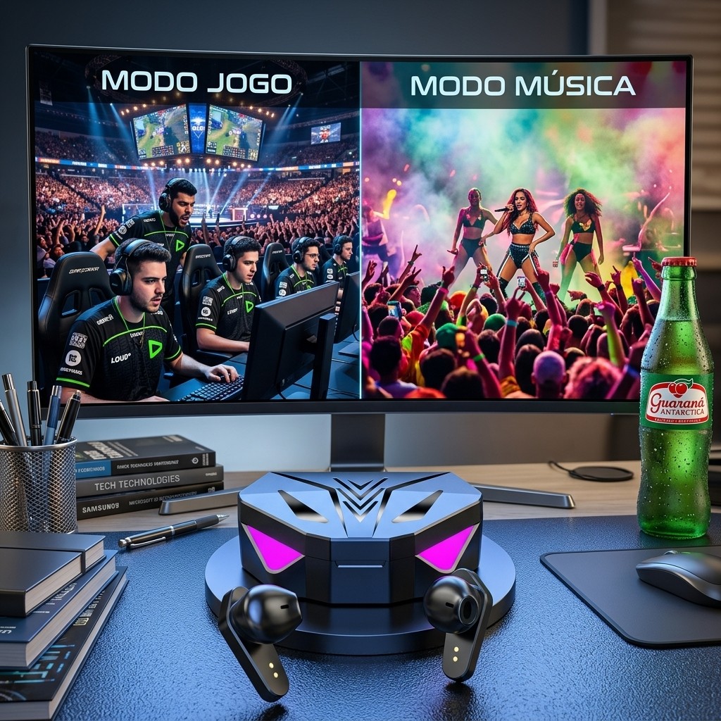 Fone Ouvido Bluetooth Sem Fio Gamer X15 TWS Promocao Frete Gratis Envio Local Caixa Protegida Preco Baixo Barato