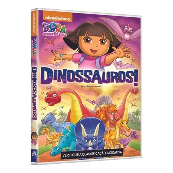 Dora - A Aventureira: Dinossauros - Dvd - Lacrado