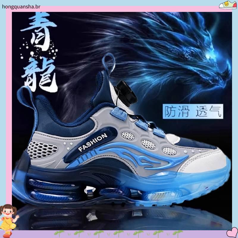 kit tênis infantil masculino tênis infantil masculino Calçados infantis 2024 Novos Meninos Tênis Médio e Mais Velho Cr