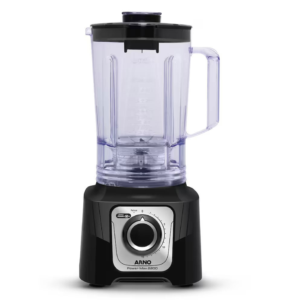 Liquidificador Power Max LN66 2200W 3,1L 15 Velocidades Arno