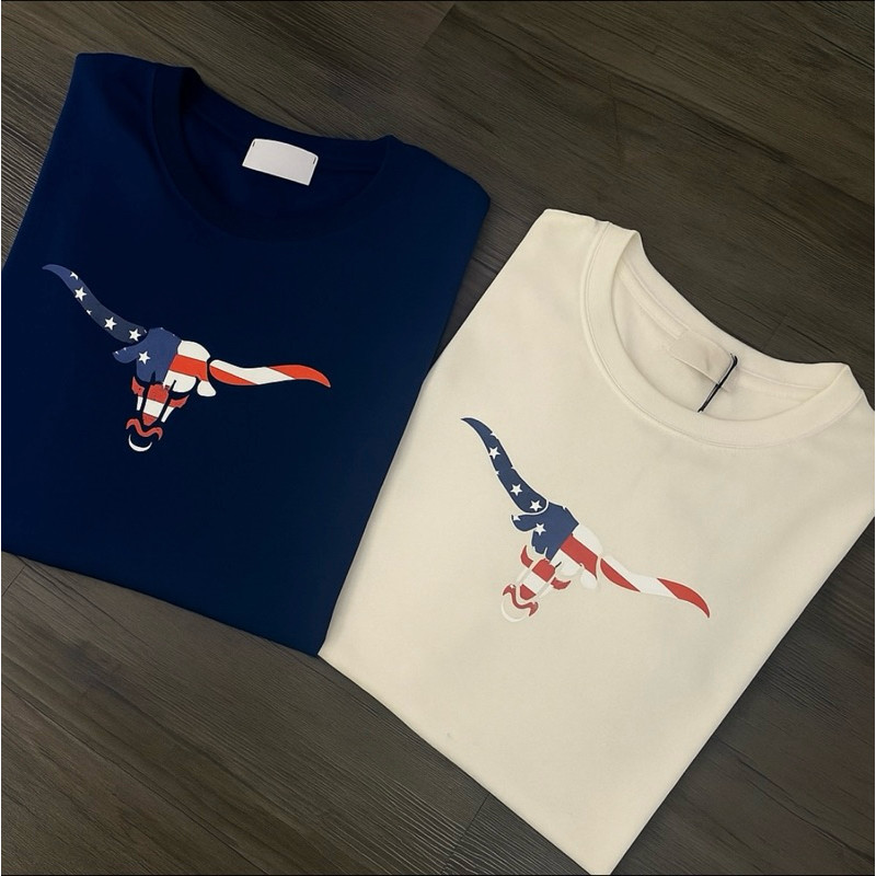 KIT 2 Camisetas Boi  Texas farm️Adulto, Plus Size  infantil TXC Masculina Country Boi EUA 100% Algodão Rodeio Tx farm
