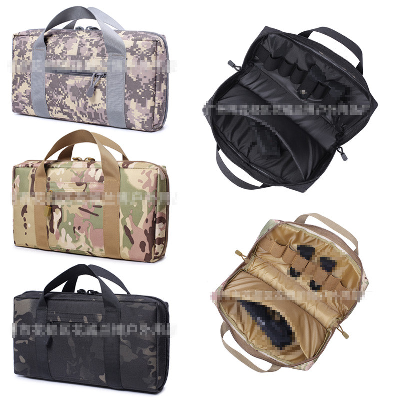 Bolsa tática Q saco GLOCK proteção Multi-Purpose camuflagem bolsa 1911 P1 P226 92 G17 saco de armazenamento