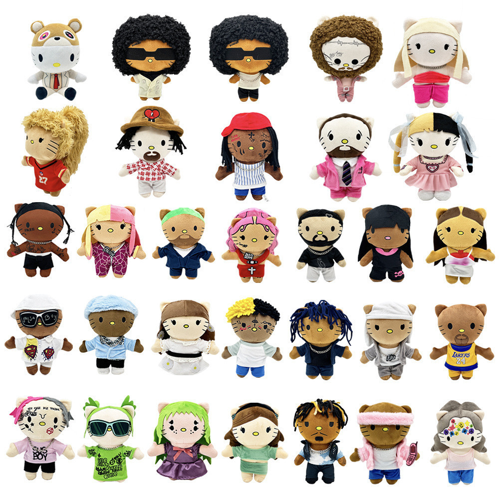 Taylor Swift Plush , Travis Scott LIL PEEP Billie Eilish Melanie Martinez Bruno Mars Kobe Bryant Frank Ocean Jay z xxxte