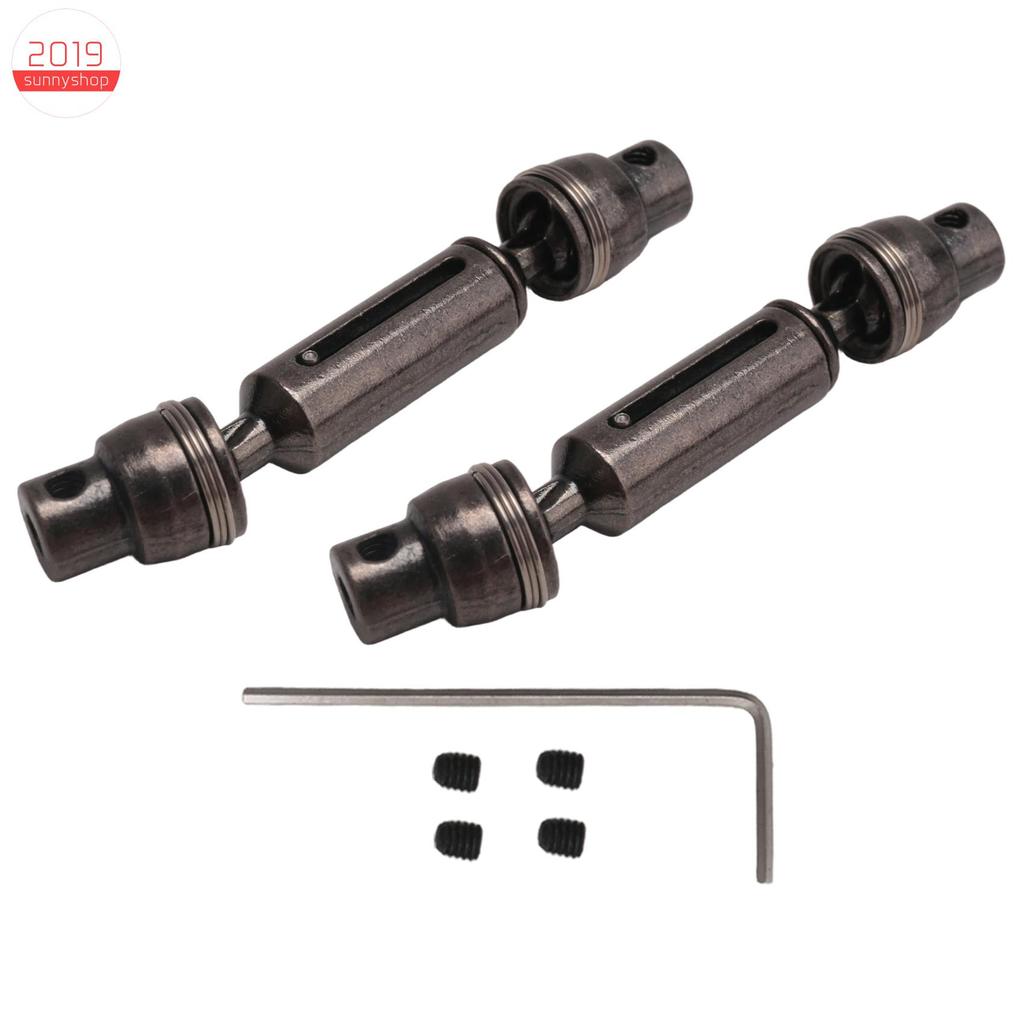 [Bestseller S] 2 Unidades De Eixo De Transmissão De Metal CVD Para D12 C14 C24 B14 B36 B24 MN D90 MN99S-90 RC Peças De A