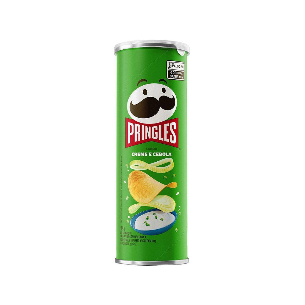 Batata Pringles Creme e Cebola 104g