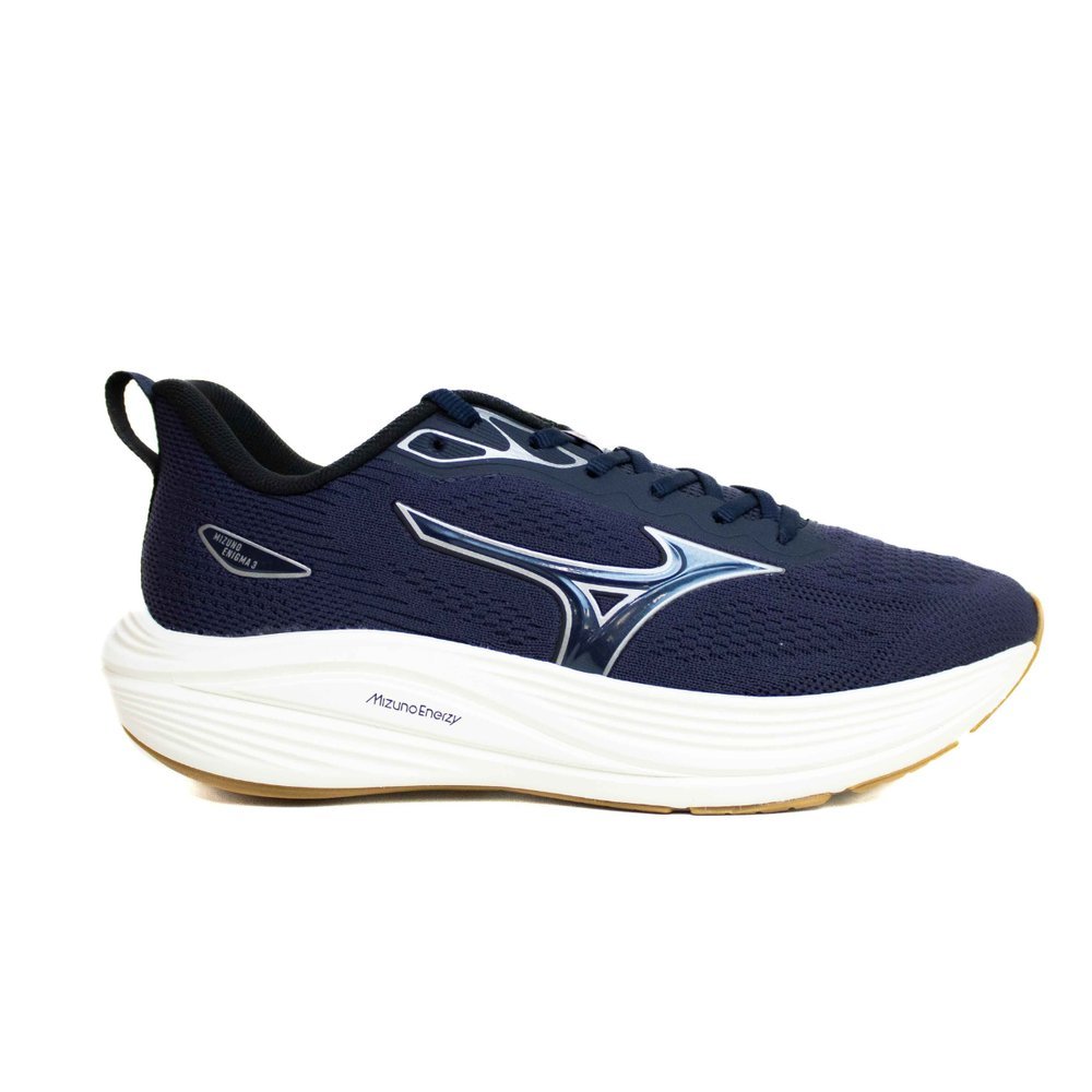 Tênis Mizuno Enigma 3 Masculino Corrida Amortecimento Wave Conforto Premium