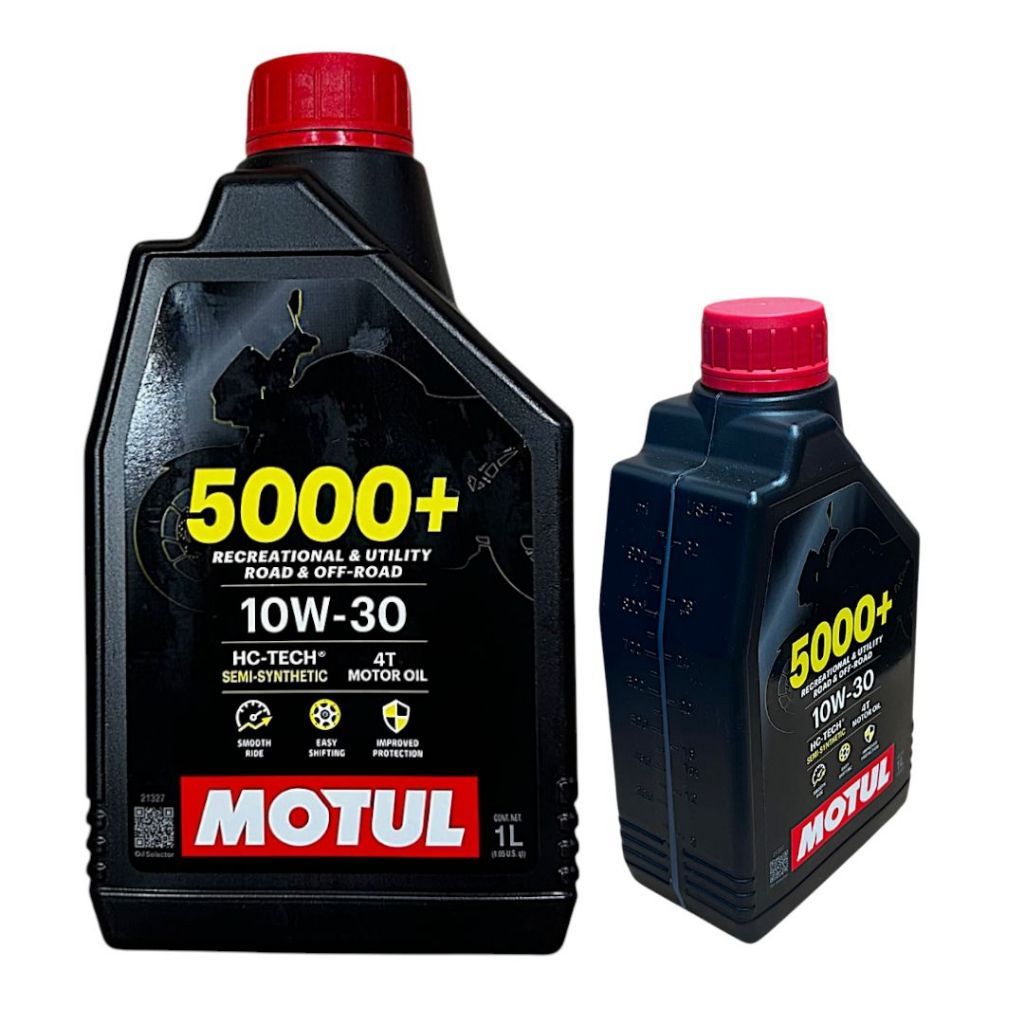 Óleo Motul 5000+ Sae 10W30 4T Motor Honda Bros 125 Yamaha Factor 125 Fazer 250