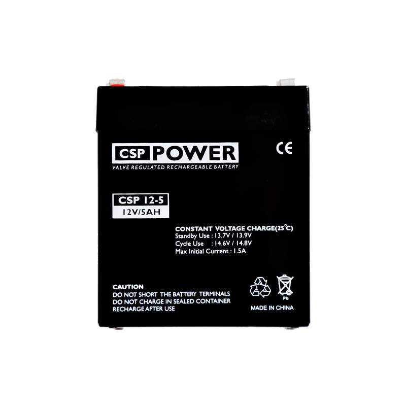 Bateria  CSP Selada Estacionária 12v-5ah Recarregavel P/ Nobreak