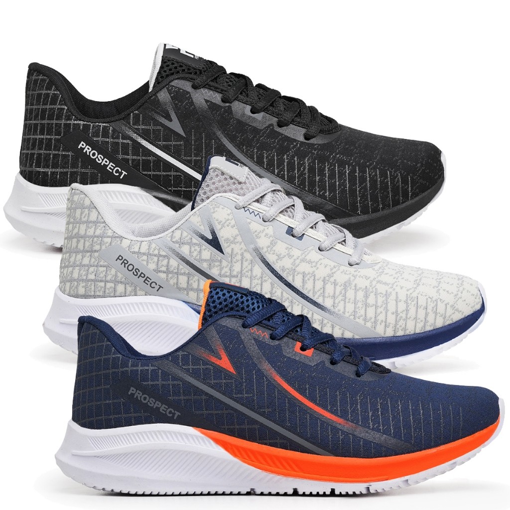 Kit 3 Tênis Masculino Prospect Spark Confortável Leve Macio Mais Vendido